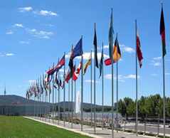 ACT flag display